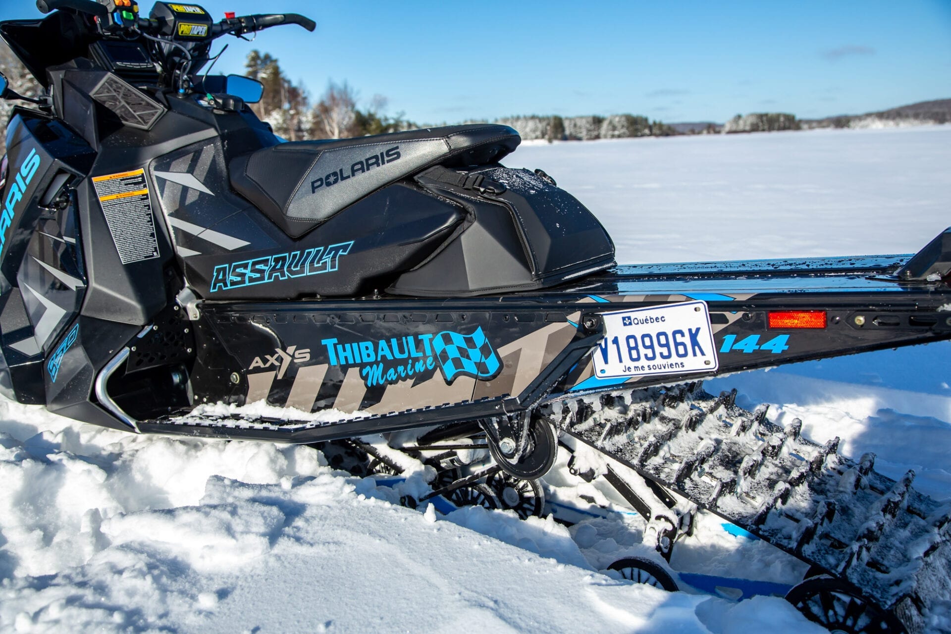 Polaris Switchback Assault 850 2020 Essai - Passion Motoneige Magazine