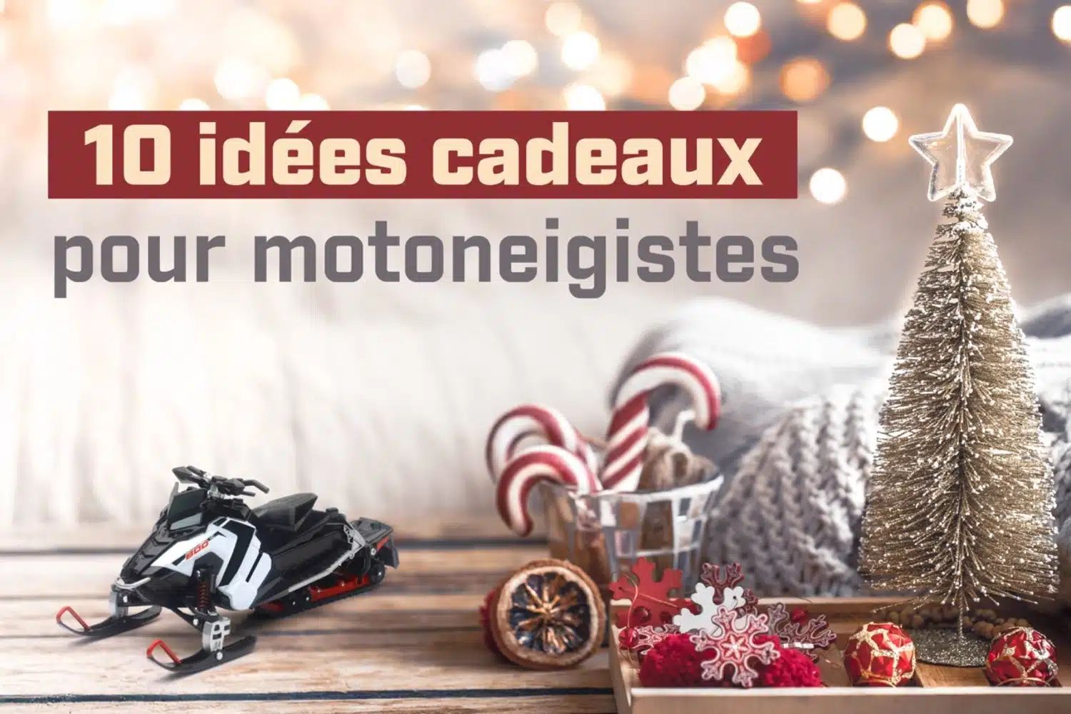 idées cadeaux de Noël pour les motoneigistes